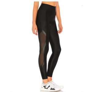 Koral Black Stance High Rise Mesh Insert Leggings
